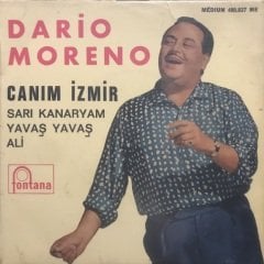 Dario Moreno Canım İzmir 45lik Plak