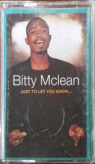 Bitty Mclean Just To Let You Know... Kaset