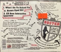 Busted What I Go To School For CD