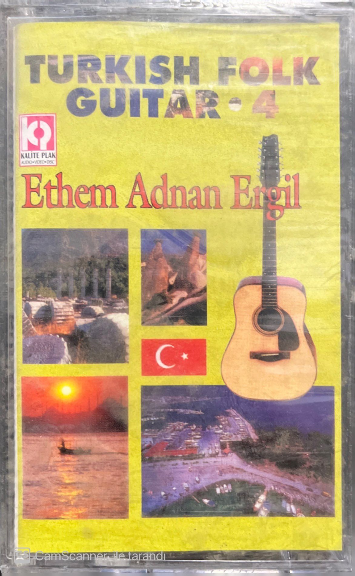 Ethem Adnan Ergil Turkish Folk Guitar - 4 Açılmamış Jelatininde Kaset