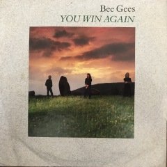 Bee Gees You Win Again 45lik Plak