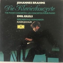 Johannes Brahms Die Klavierkonzerte The Piano Concertos 2 LP Klasik Box Set Plak