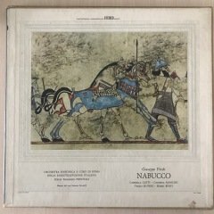 Verdi Nabucco 3 LP Klasik Box Set Plak