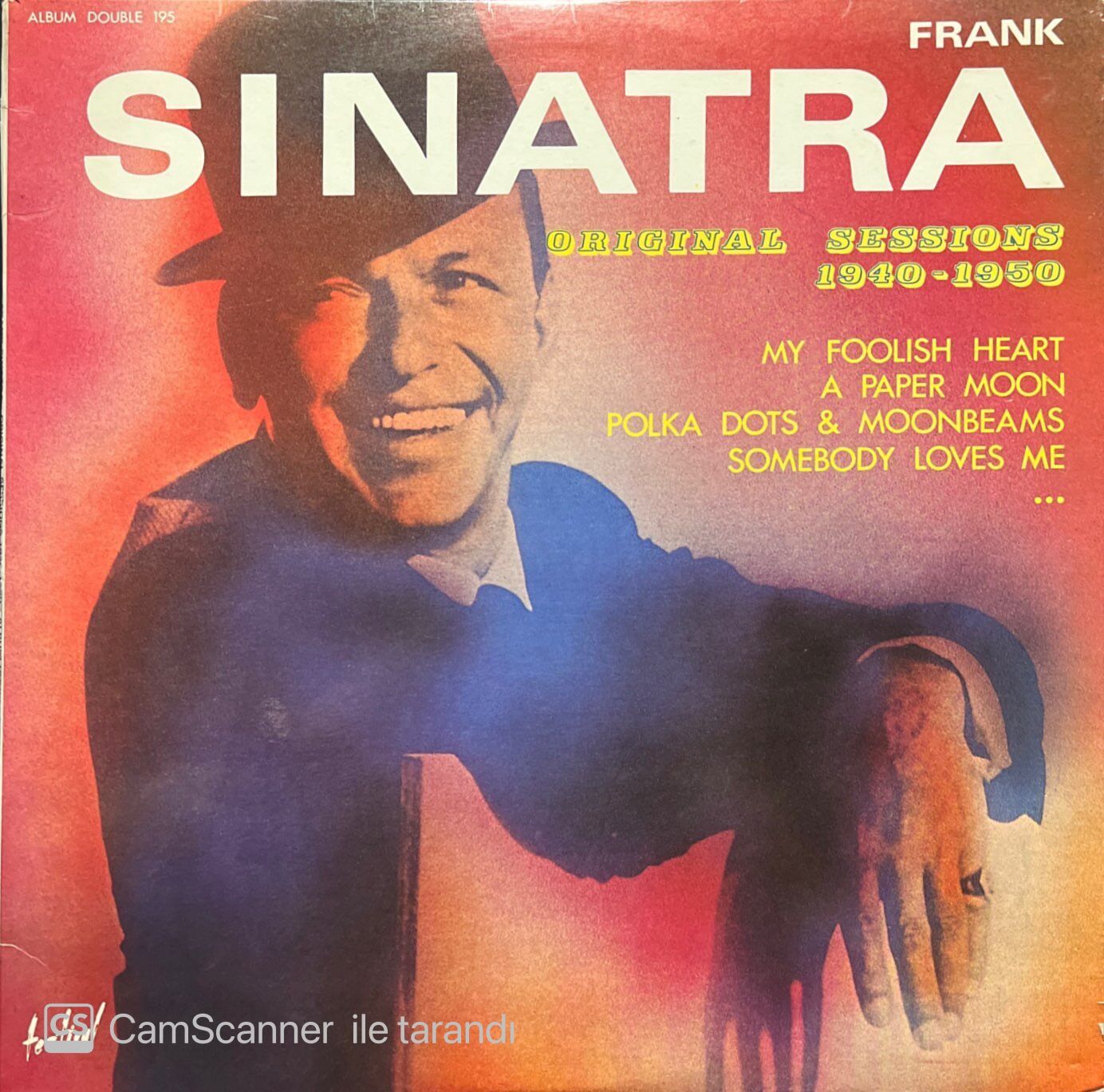 Frank Sinatra Original Session 1940-1950 Double LP Plak