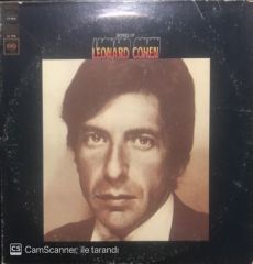 Leonard Cohen Songs Of LP Plak