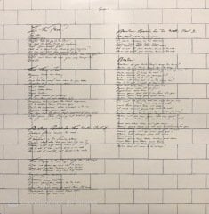 Pink Floyd The Wall Double LP Plak