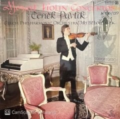 Cenek Pavlik Mozart Violin Concertos LP Klasik Plak