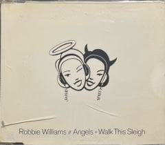 Robbie Williams Angels+Walk This Sleigh Maxi Single CD