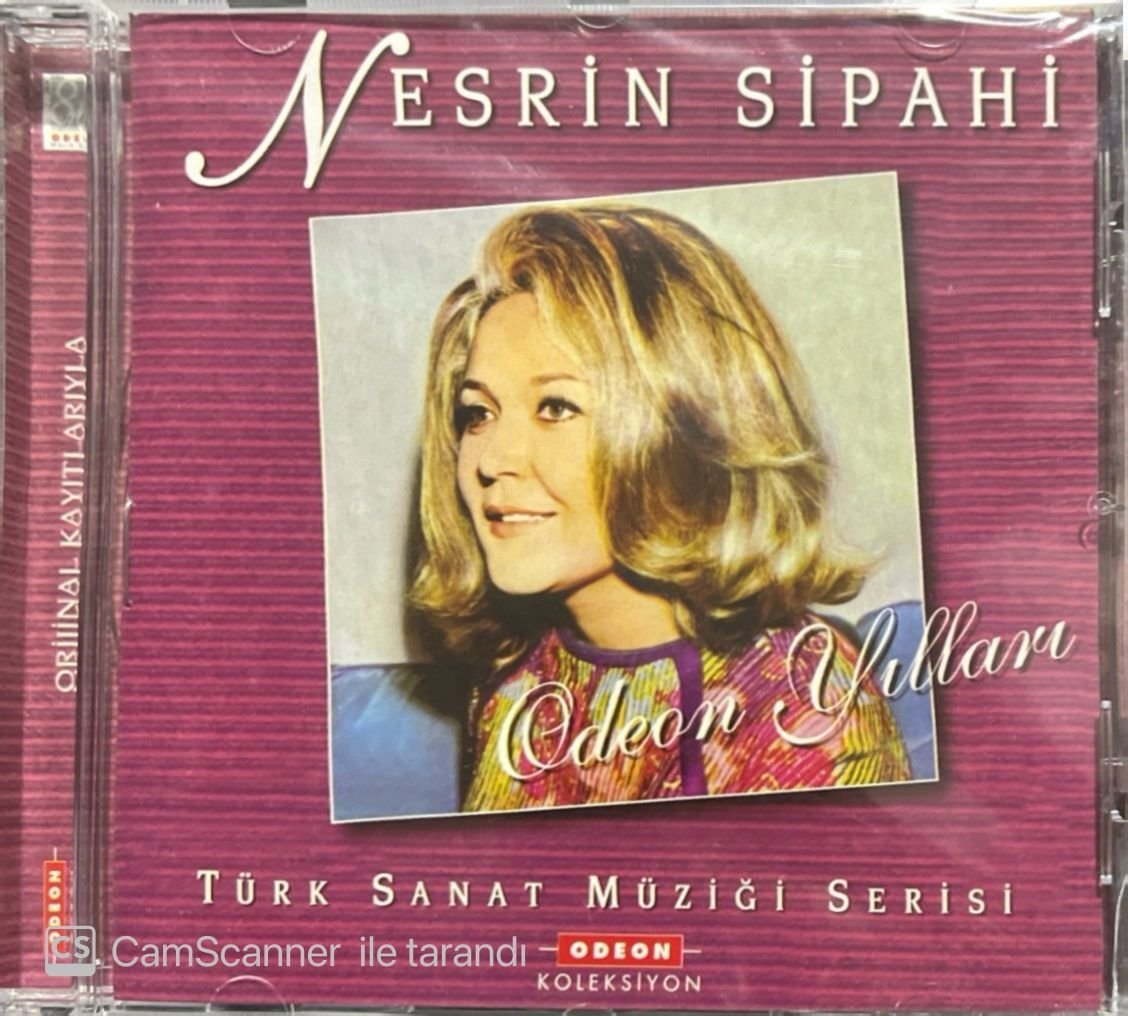 Nesrin Sipahi Türk Sanat Müziği Serisi Açılmamış Jelatininde CD