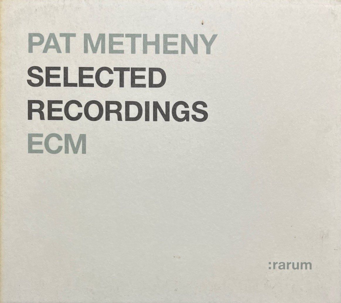 CD Pat Metheny Selected Recordings ECM CD