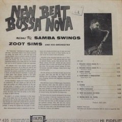 Zoot Sims & His Orchestra - New Beat  LP Plak