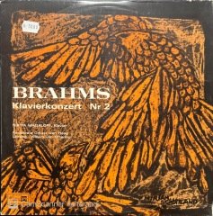 Brahms Klavierkonzert Nr 2 LP Klasik Plak