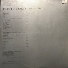 Fausto Papetti Sax 25a Raccolta LP Plak