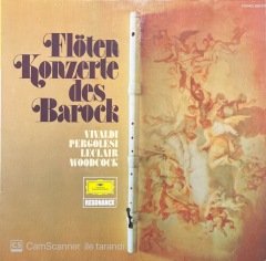 Flöten Konzerte Des Barock LP Klasik Plak