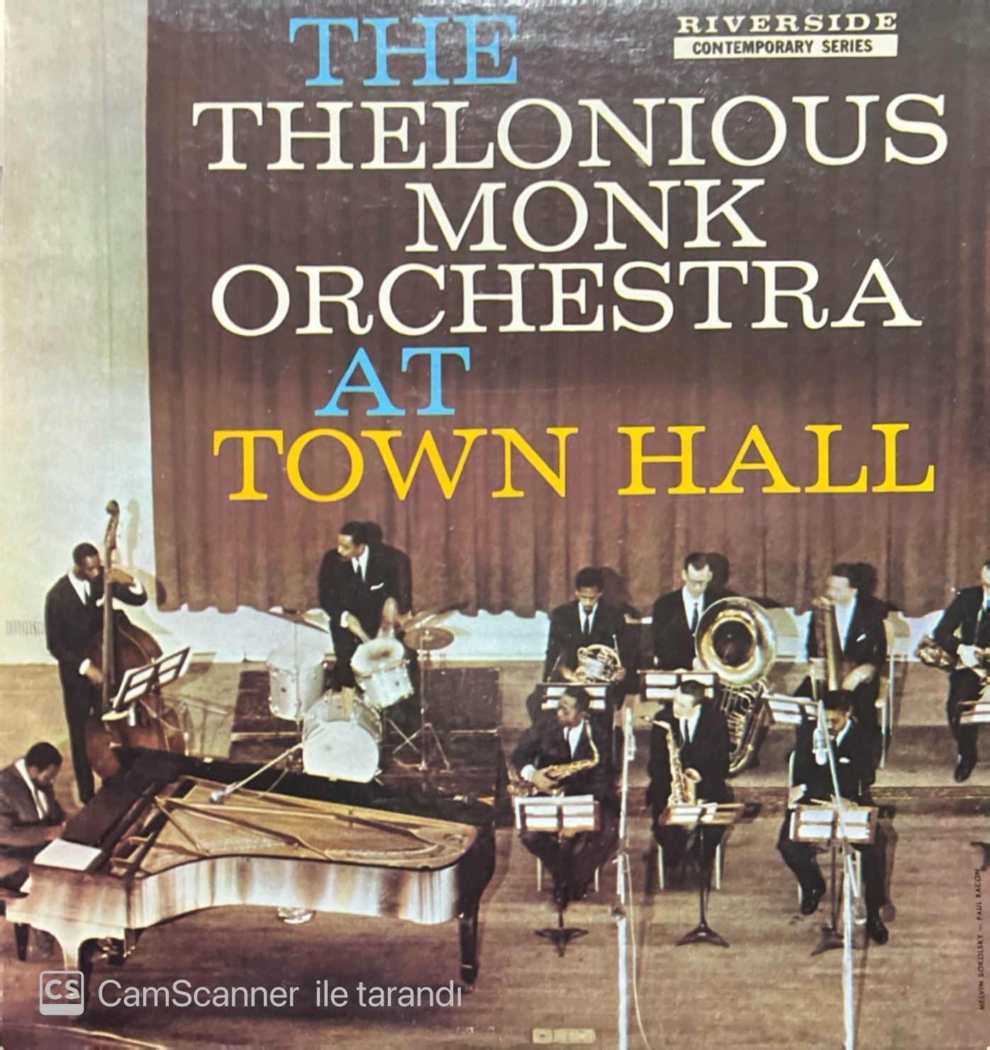 The Thelonious Monk Orchestra At Town Hall LP Plak