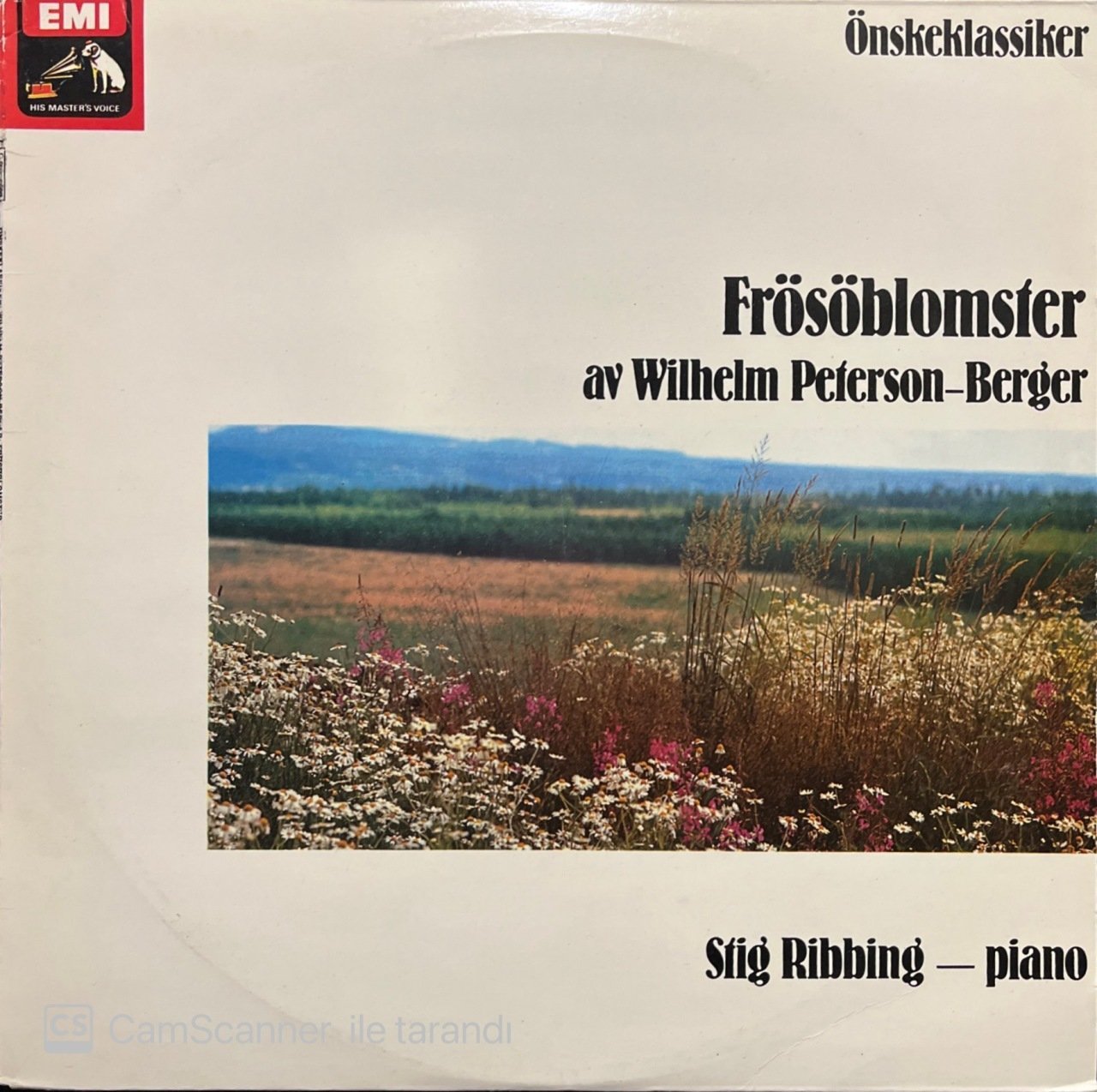 Frösöblomster Av Wilhelm Peterson-Berger LP Klasik Plak