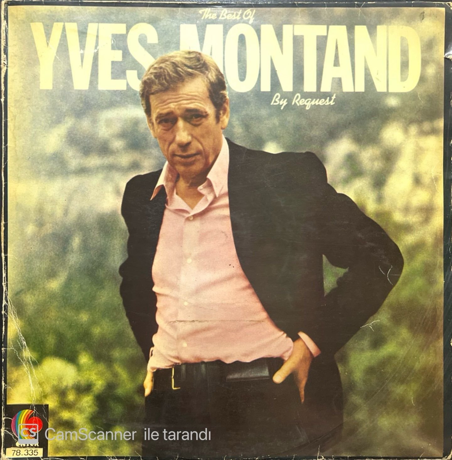 The Best Of Yves Montand LP Plak
