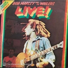 Bob Marley And The Wailers Live LP Plak