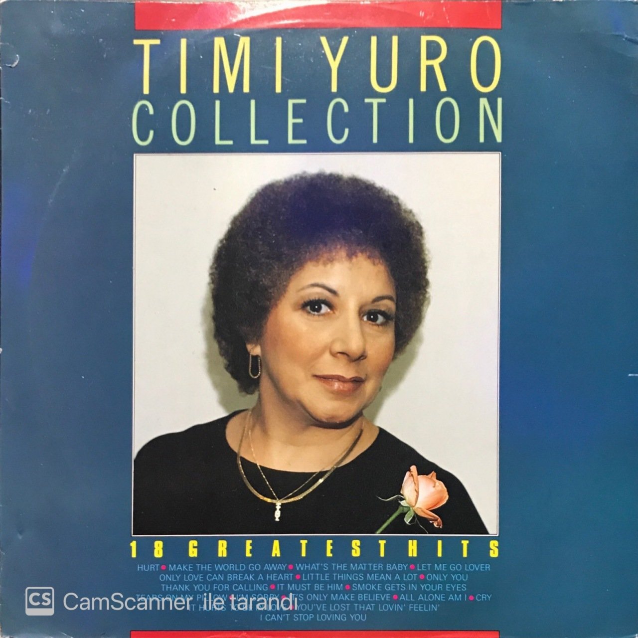 Timi Yuro Collection 18 Greatest Hits LP Plak