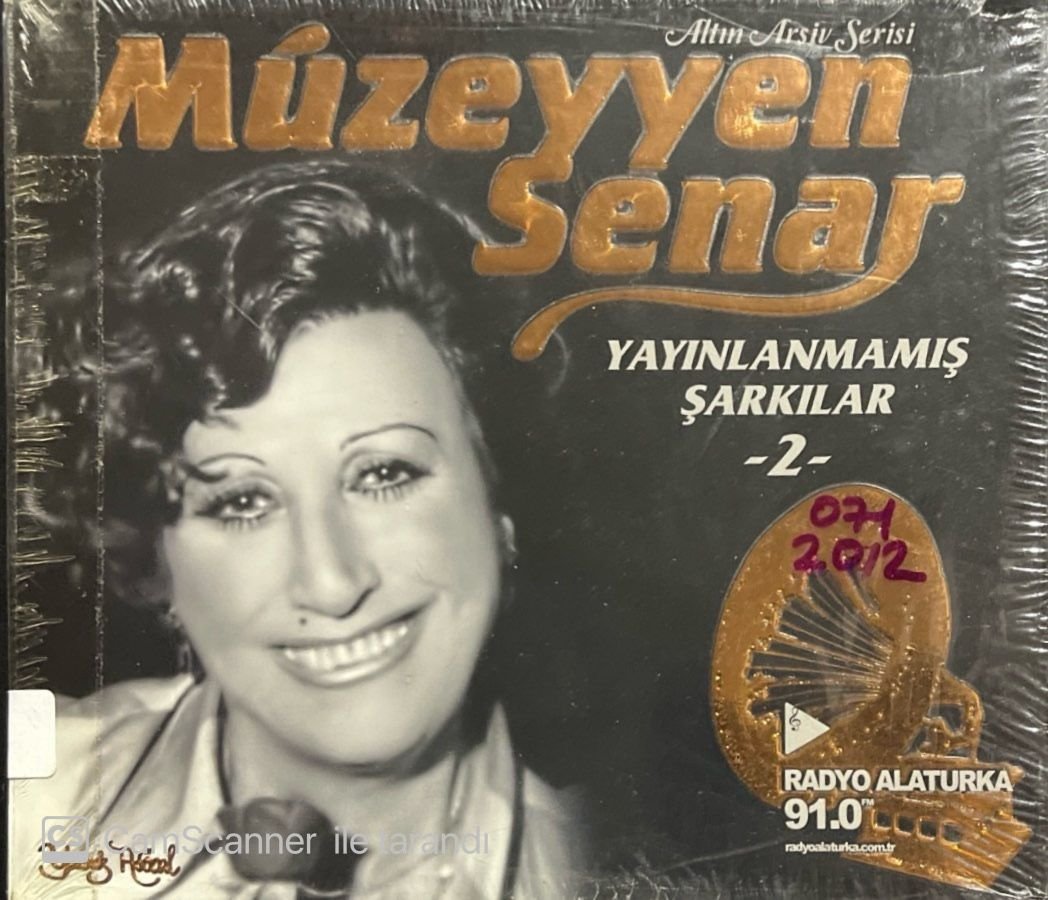 Müzeyyen Senar Yayınlanmamış Şarkılar 2 Açılmamış Jelatininde CD