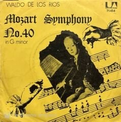 Mozart Symphony No.40 45lik Plak