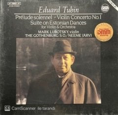 Eduard Tubin Prelude Solennel Violin Concerto No.1 LP Klasik Plak