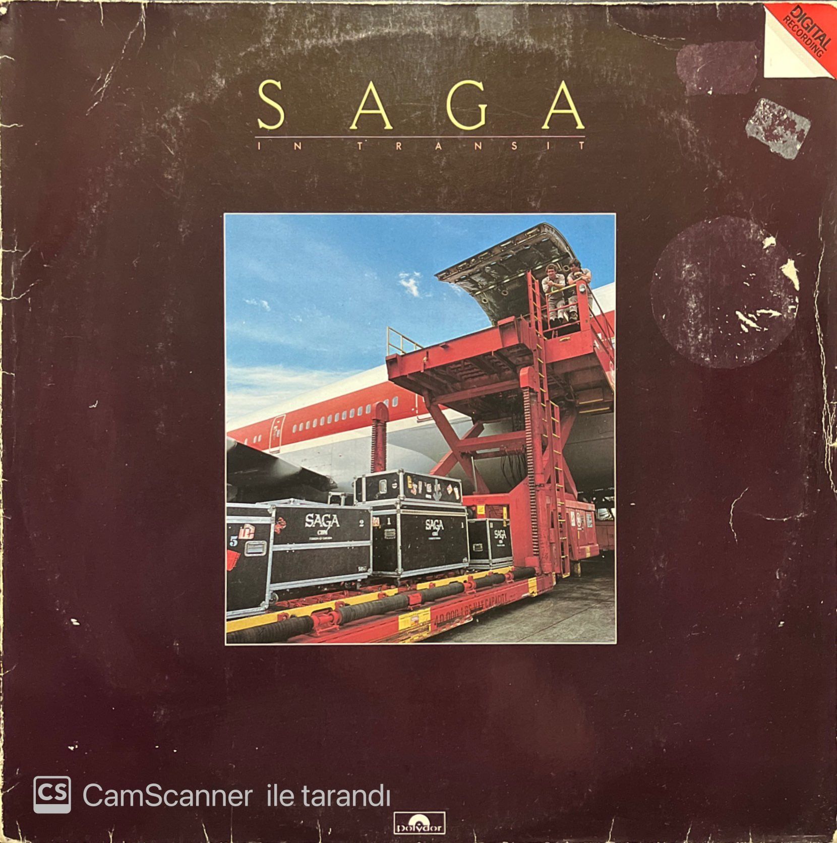 Saga In Transit LP Plak