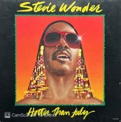 Stevie Wonder Hotter Than July LP Plak