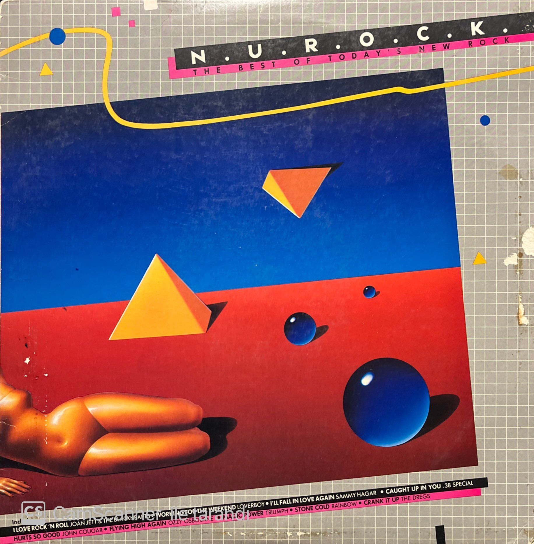 Nurock The Best Of Today's New Rock LP Plak