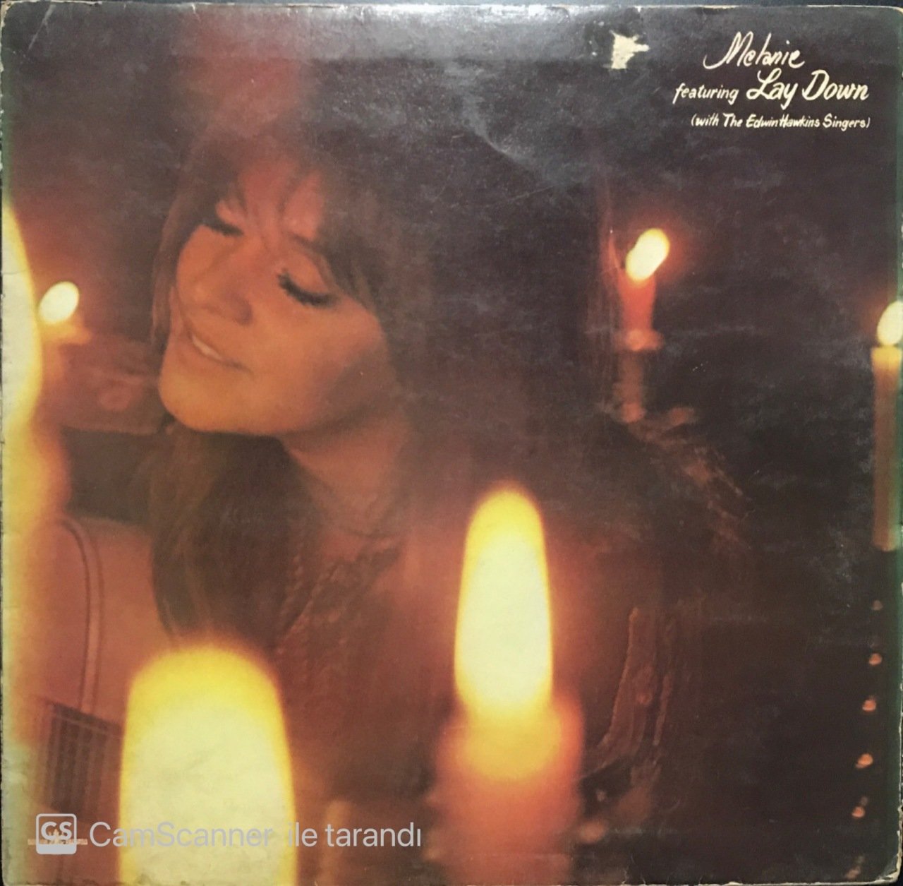 Melanie Featuring Lay Down With The Edwin Hawkins Singers LP Plak