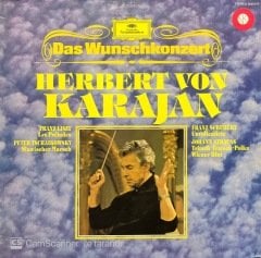 Herbert Von Karajan Das Wunschkonzert LP Klasik Plak