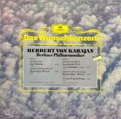 Herbert Von Karajan Das Wunschkonzert LP Klasik Plak