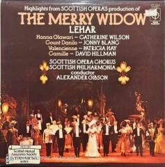The Merry Widow Lehar LP Plak