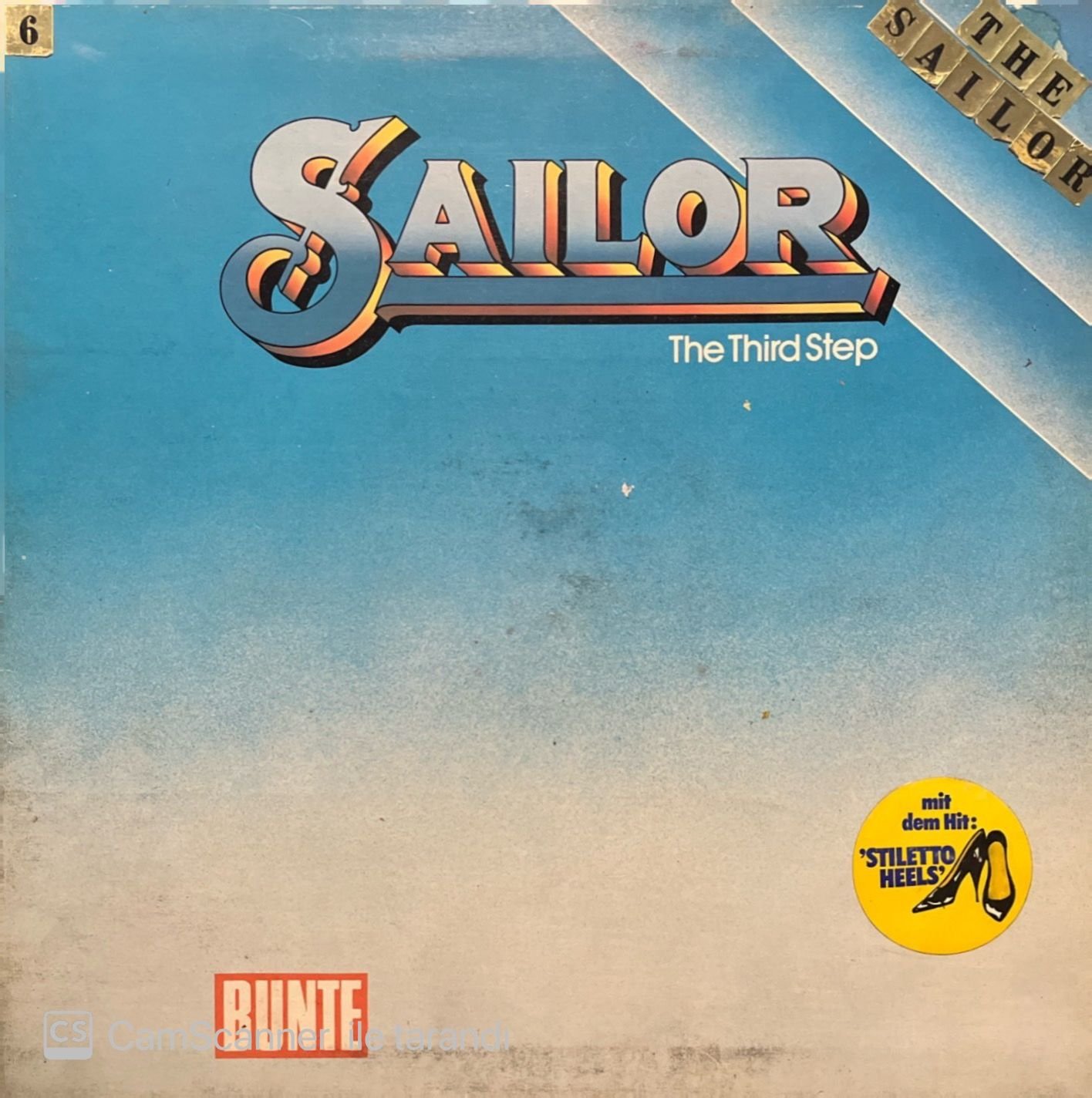 Sailor The Third Step LP Plak