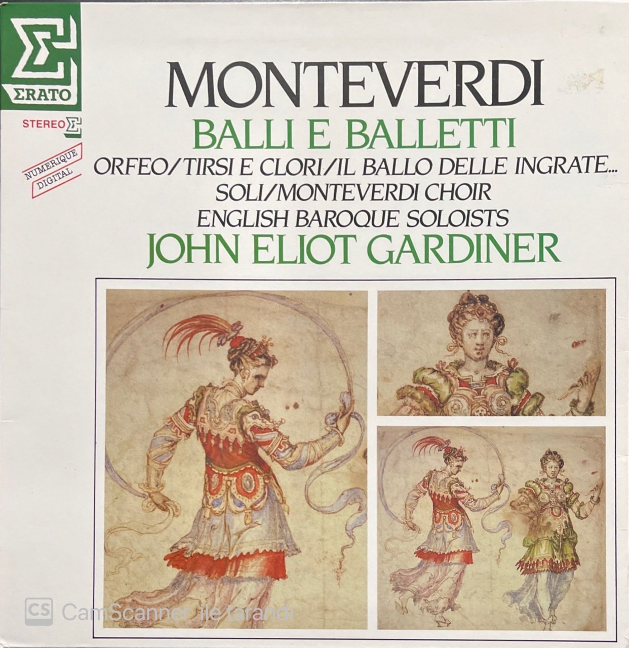 Monteverdi Balli E Baletti LP Klasik Plak