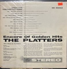 The Platters Encore Of Golden Hits LP Plak