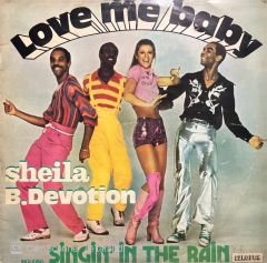 Sheila B. Devotion Love Me Baby LP Plak