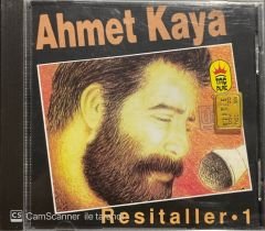 Ahmet Kaya Resitaller 1 Sarı Bandrollü Nadir Taç Plak Dönem Baskı CD