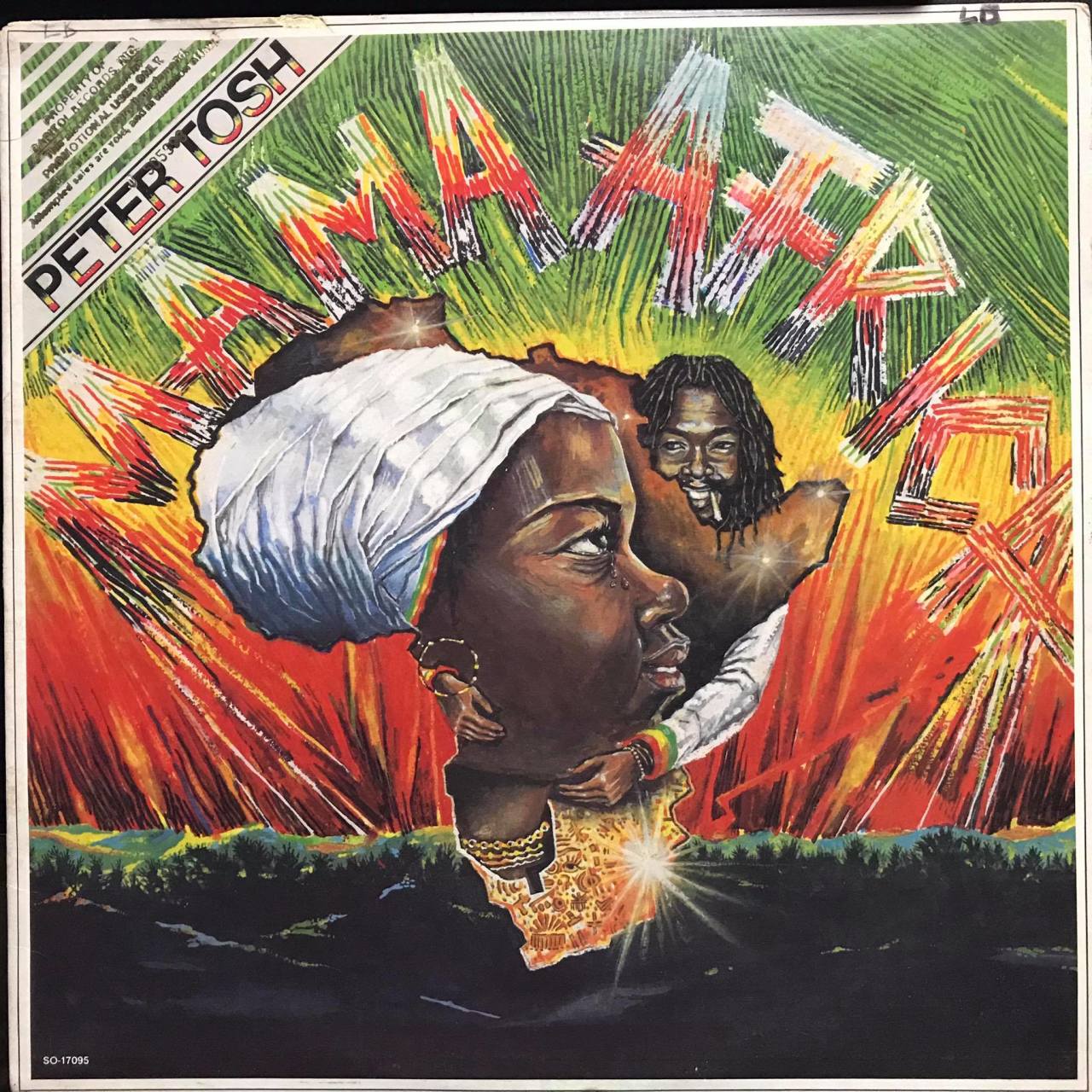 Peter Tosh Mama Africa LP Plak