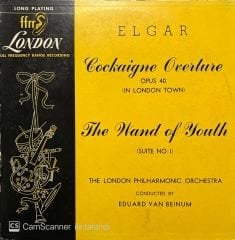 Elgar Cockaigne Overture The Wand of Youth LP Plak
