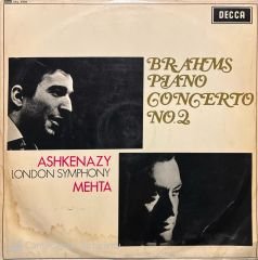Brahms Piano Concerto No.2 LP Plak