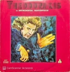 Mikis Theodorakis 12 Instrumental Masterpieces LP Plak