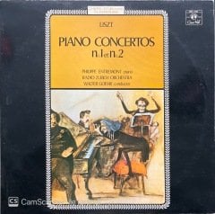 Liszt Piano Concerto No.1 et No.2 LP Klasik Plak