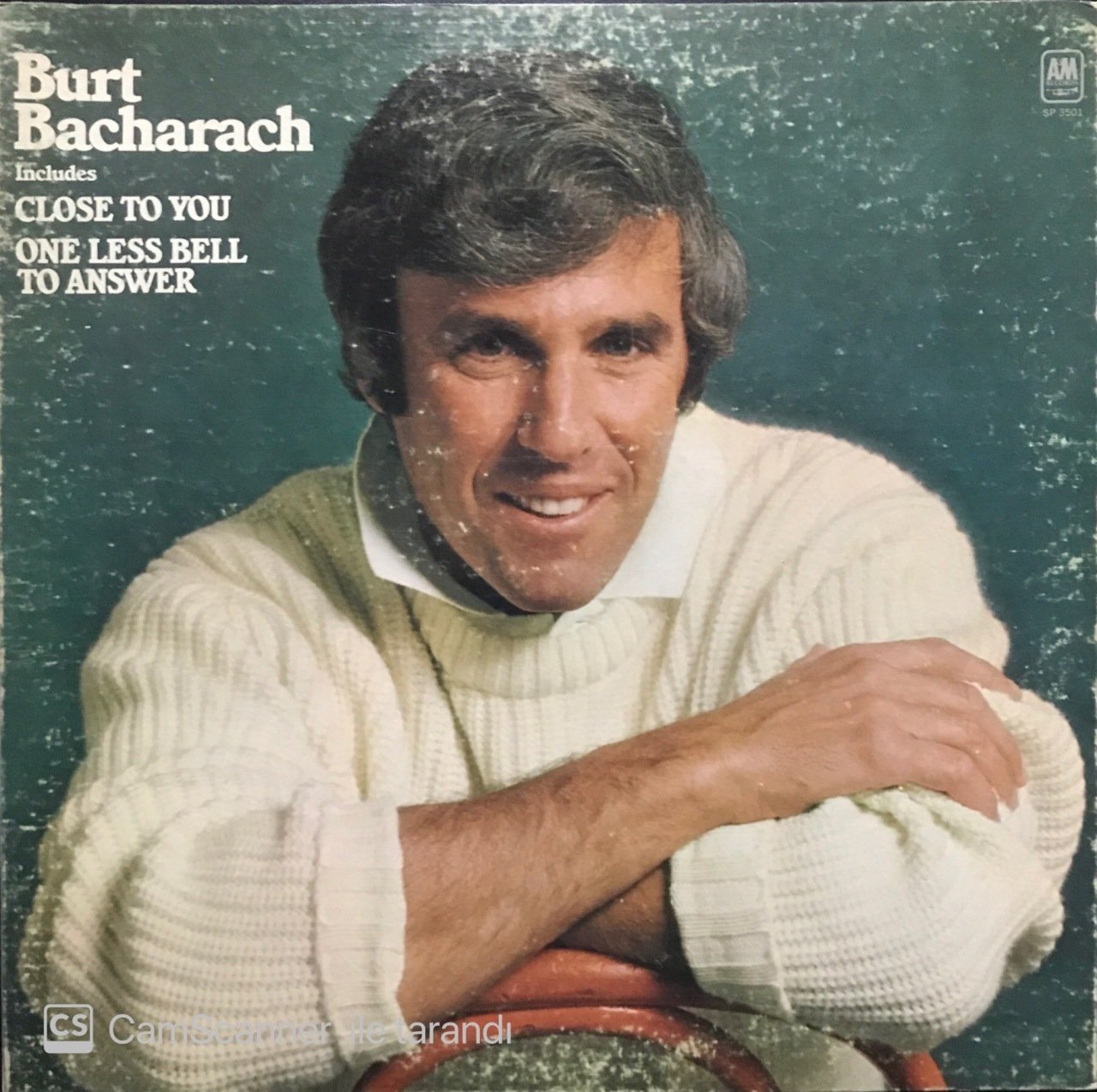 Burt Bacharach Includes Close To You LP Plak