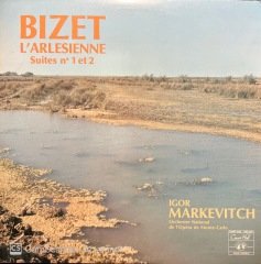 Bizet L'Arlesienne Suites No.1 et 2 LP Klasik Plak