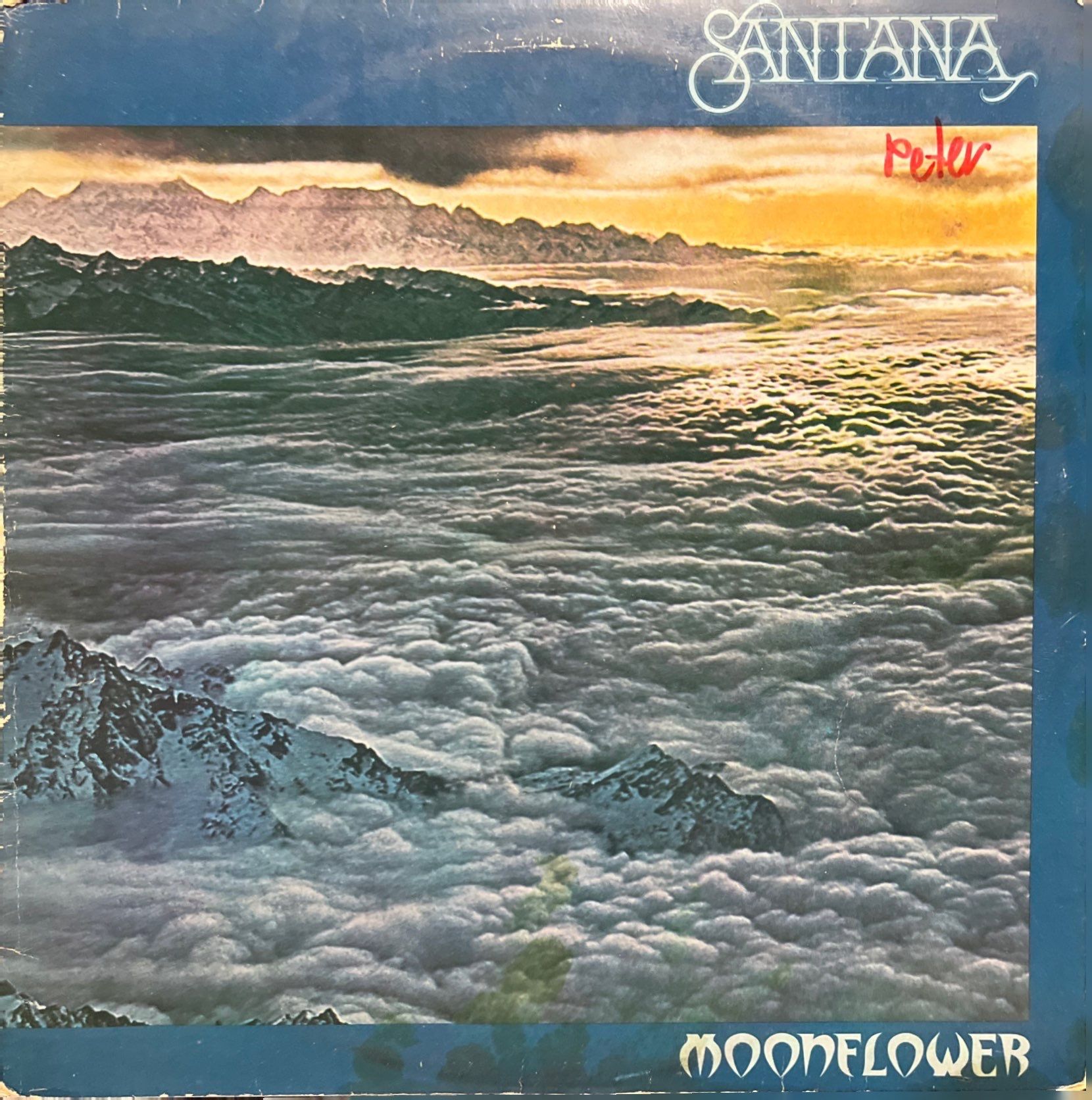 Santana Moonflower Double LP Plak