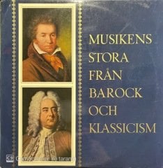 Musikens Stora Fran Barock Och Klassicism LP Klasik Plak