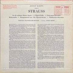 Josef Krips Ein Strauss Konzert LP Klasik Plak