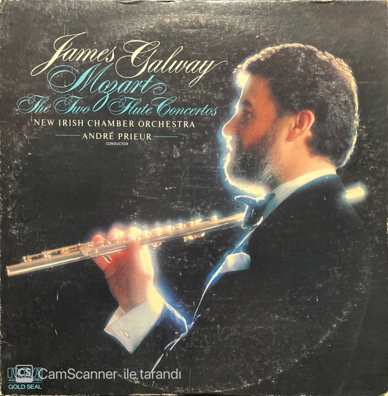 James Galway Mozart The Two Flute Concertos LP Klasik Plak