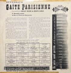 Offenbach Gaite Parisienne LP Plak